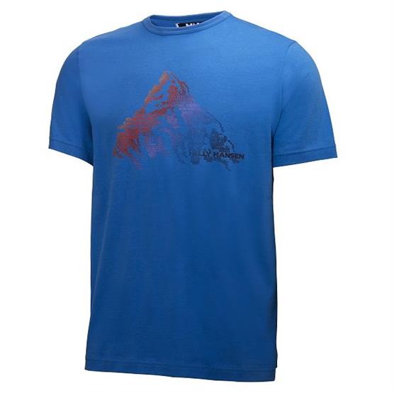 Helly Hansen Mens Jotun Graphic T-Shirt, Racer Blue