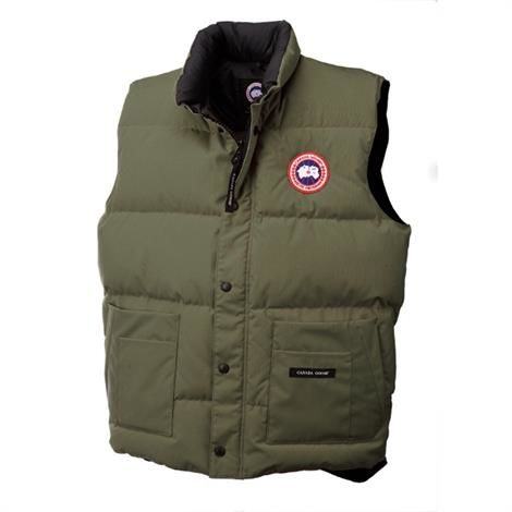 Canada Goose Mens Freestyle Vest, Military Green