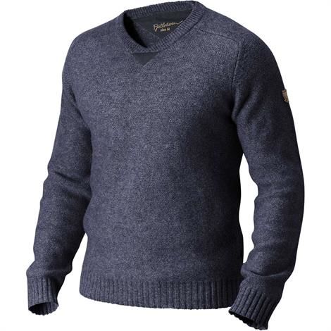 Fjällräven Woods Sweater Mens, Dark Navy