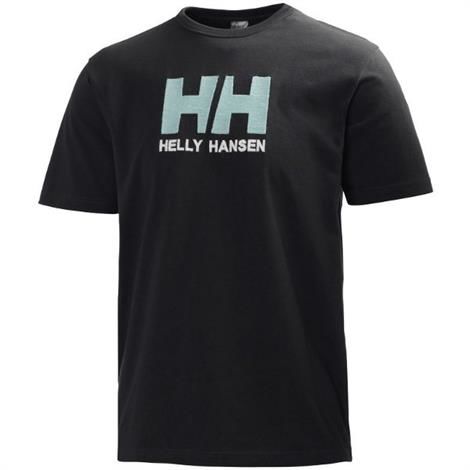 Helly Hansen Mens HH Logo T-Shirt, Ebony