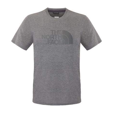 The North Face Mens S/S Graphic Reaxion Crew, Heather Grey