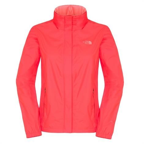 The North Face Womens Resolve Jacket, Fire Brick Red