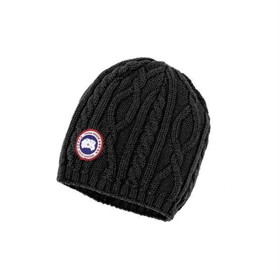 Klassisk Canada Goose Ladies Chunky Cable Knit Beanie
