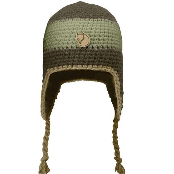 Fjällräven Crochet Hat, Dark Olive