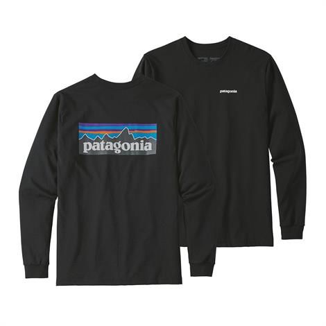 Patagonia logo t-shirt i 100% genbrugsmaterialer