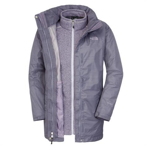 The North Face Womens New Triton Triclimate Parka, Blue