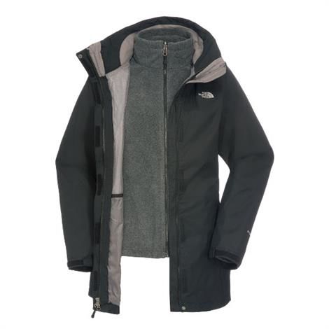 The North Face Womens Triton Triclimate Jacket, Black