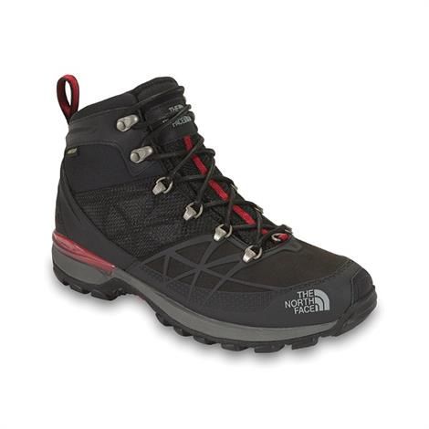 The North Face Mens Iceflare Mid GTX, Black / Red