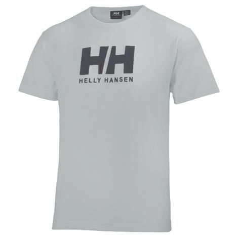 Helly Hansen Mens HH Logo T-Shirt, Grey Melange