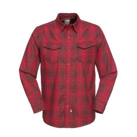 The North Face Mens Take Flannel, Biking Red Plaid