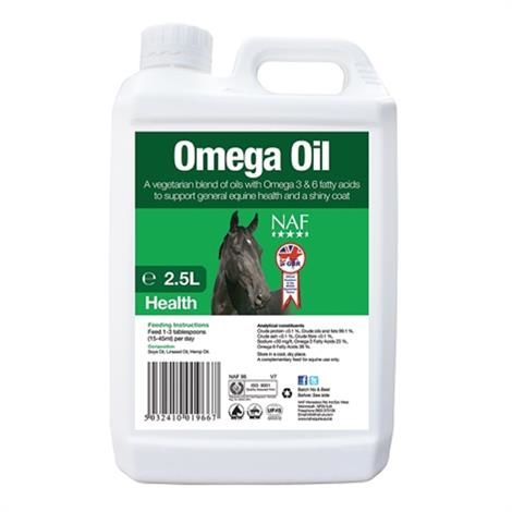 NAF Omega Olie til hestens almindelige velbefindende