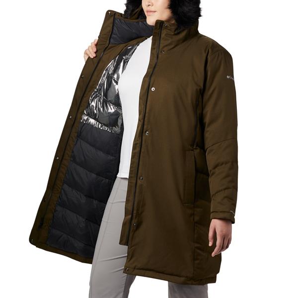 Hillsdale Parka Vinterjakke fra Columbia | Olive Green Hillsdale Parka damejakke fra Columbia Sportswear | Black