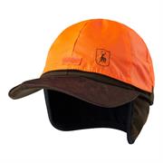 Toppen af Muflon Cap er vendbar med orange inderside