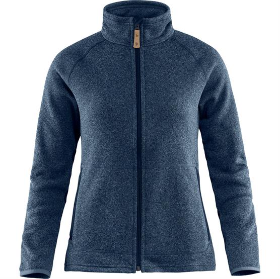 Fjällräven Övik Fleece Sweater med høj krave og zip