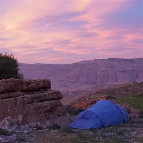 Rejseforedrag om 650 km Vandretur i Jordan