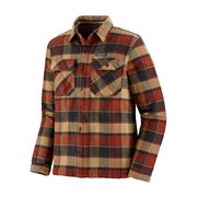 Patagonia Mens Insulated Fjord Flannel Jacket, Plots