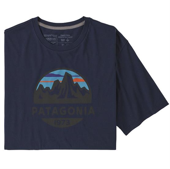 Patagonia T-Shirt i økologisk bomuld med logo