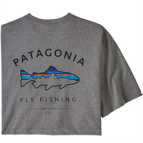 T-Shirt fra Patagonia med PVC og phthalat frit tryk