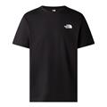 The North Face Mens S/S Red Box Tee i farven Black